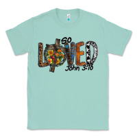 Seafoam so loved jhon 3.16 Classic Tee - SublimationCraftShop