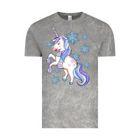 Cloud Rock Winter unicorn Vintage Tee - Artiststas