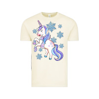 Vintage Arctic Winter unicorn Vintage Tee - Artiststas