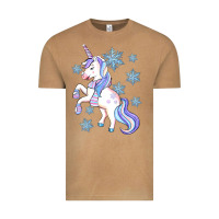 Vintage Camel Winter unicorn Vintage Tee - Artiststas