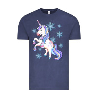 Vintage Denim Winter unicorn Vintage Tee - Artiststas