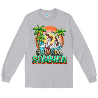 Moon Dust Cowgirl summer Long Sleeve Tee - NancyCooperArtShop