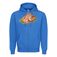 True Royal turkey fa element 1 Zipper Hoodie - FaDigitalArtStudio