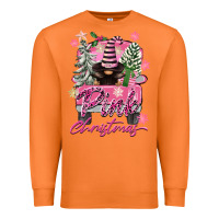 Carrot Pink Christmas Truck Gnome Premium Sweatshirt - FaDigitalArtStudio