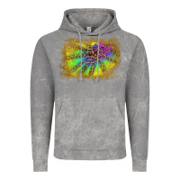 Cloud Rock colorful glitter leopard background Vintage Hoodie - RanaPortraitStore