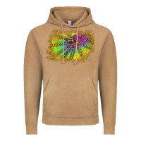 Vintage Camel colorful glitter leopard background Vintage Hoodie - RanaPortraitStore