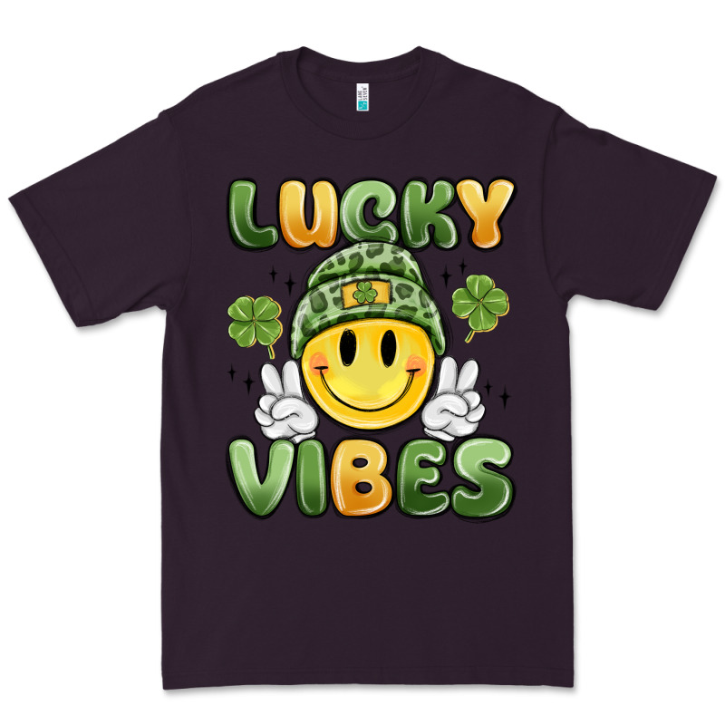 Lucky Vibes Premium Tee by MaliasSmallBusiness | Teevron