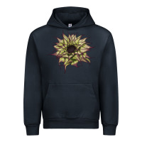 Navy sun   fill purple sunflower Urban Hoodie - LillyAllenDesigns