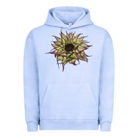 Pigment Grape Ice sun   fill purple sunflower Urban Hoodie - LillyAllenDesigns