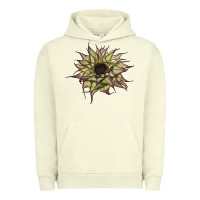 Pigment Pistachio sun   fill purple sunflower Urban Hoodie - LillyAllenDesigns