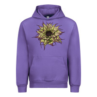 Tulip sun   fill purple sunflower Urban Hoodie - LillyAllenDesigns