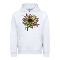 White sun   fill purple sunflower Urban Hoodie - LillyAllenDesigns