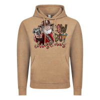Vintage Coffee cowboy christmas Vintage Hoodie - SublimationCraftShop