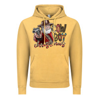 Vintage Mustard cowboy christmas Vintage Hoodie - SublimationCraftShop