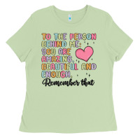 Matcha to the person behind me Ladies Tee - MaliasSmallBusiness