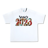 White senior 2023 western Urban Heavy Tee - JahusDesignShop