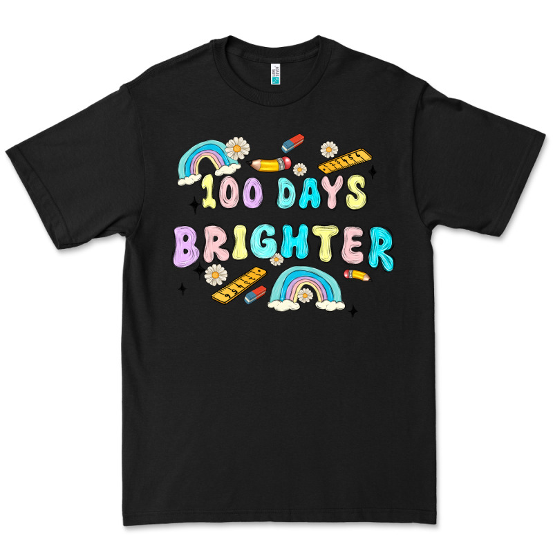 100 Days Brighter Premium Tee by MaliasSmallBusiness | Teevron