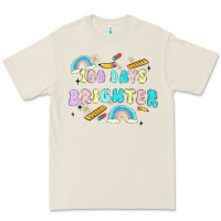 Bone 100 days brighter Premium Tee - MaliasSmallBusiness