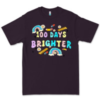 Plum 100 days brighter Premium Tee - MaliasSmallBusiness