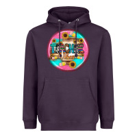 Plum teacher vibe earrings Heavyweight Hoodie - BundleAndBundleShop