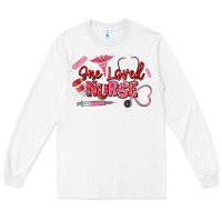 White one loved nurse Long Sleeve Tee - texasbilliewilder