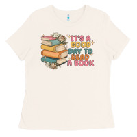 Bone it's a good day to read a book Ladies Tee - MaliasSmallBusiness
