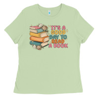 Matcha it's a good day to read a book Ladies Tee - MaliasSmallBusiness