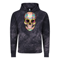 Cloud Black Mexican Skull Vintage Hoodie - Artiststas