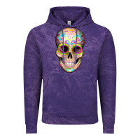 Cloud Purple Mexican Skull Vintage Hoodie - Artiststas