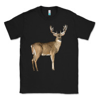 Black white tailed buck deer Classic Tee - LillyAllenDesigns