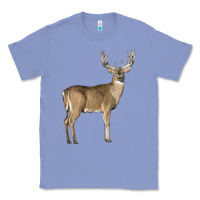 Colony Blue white tailed buck deer Classic Tee - LillyAllenDesigns