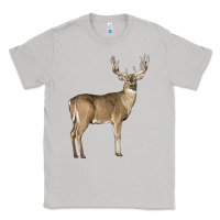 Moon Dust white tailed buck deer Classic Tee - LillyAllenDesigns