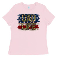 Bubblegum Pink Dad Life Ladies Tee - Jasminsmagicworld