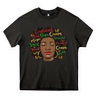 Asphalt afro diva Heavy Core Tee - MaliasSmallBusiness