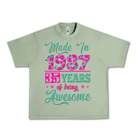 Oil Green made in 1987, 35 years of being awesome Urban Heavy Tee - Jasminsmagicworld