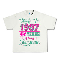 Pistachio made in 1987, 35 years of being awesome Urban Heavy Tee - Jasminsmagicworld