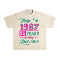 Sandshell made in 1987, 35 years of being awesome Urban Heavy Tee - Jasminsmagicworld