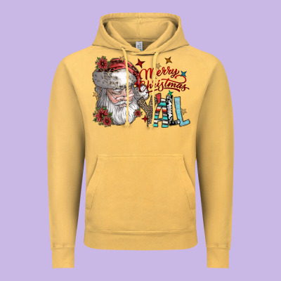 Merry Christmas Yall Vintage Hoodie Designed By Sublimationcraftshop