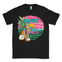 Black somewhere on a beach Classic Tee - JahusDesignShop