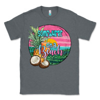 Charcoal Heather somewhere on a beach Classic Tee - JahusDesignShop