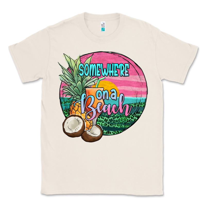 Somewhere On A Beach Classic Tee by JahusDesignShop | Teevron