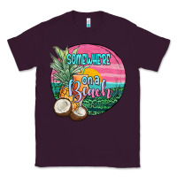 Plum somewhere on a beach Classic Tee - JahusDesignShop