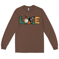 Chestnut Fall Love Gnome Long Sleeve Tee - RanaPortraitStore