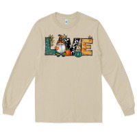 Mushroom Fall Love Gnome Long Sleeve Tee - RanaPortraitStore
