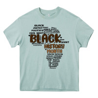 Arona black history month Heavy Core Tee - MaliasSmallBusiness