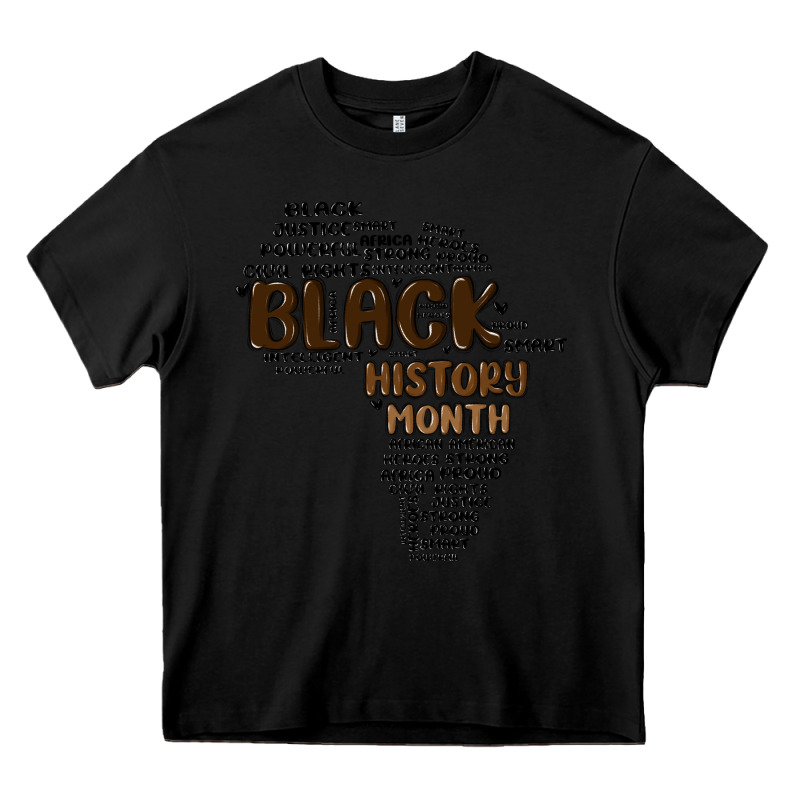 Black History Month Heavy Core Tee by MaliasSmallBusiness | Teevron