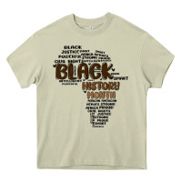 Mossy black history month Heavy Core Tee - MaliasSmallBusiness