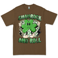 Cacao shamrock and roll Premium Tee - MaliasSmallBusiness
