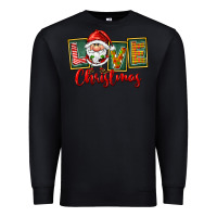 Black Love Christmas Gnome Santa Premium Sweatshirt - FaDigitalArtStudio