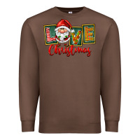 Chestnut Love Christmas Gnome Santa Premium Sweatshirt - FaDigitalArtStudio